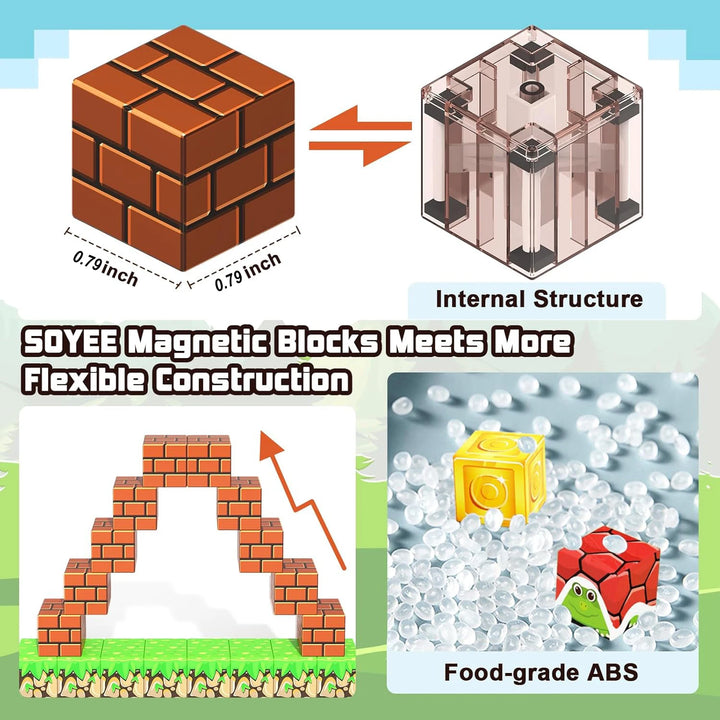 Blocos de Construção Magnéticos