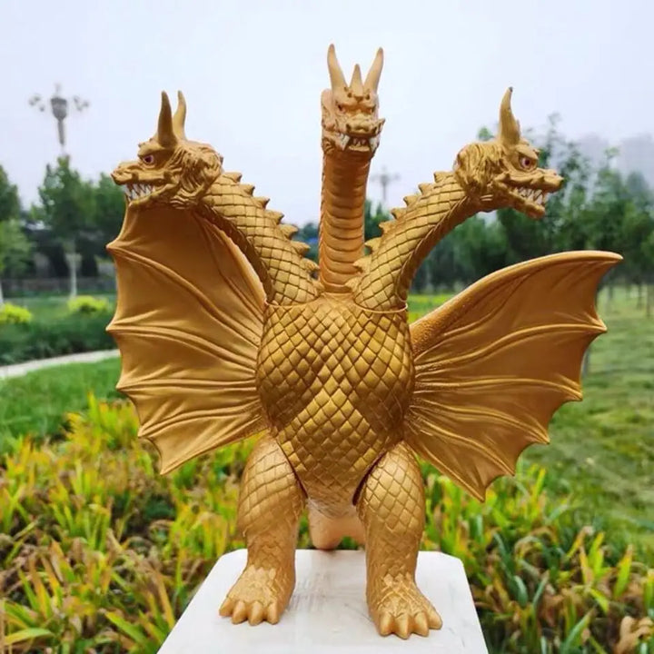 24cm Godzilla King of Monsters Runaway Mechanical Red lotus Planet