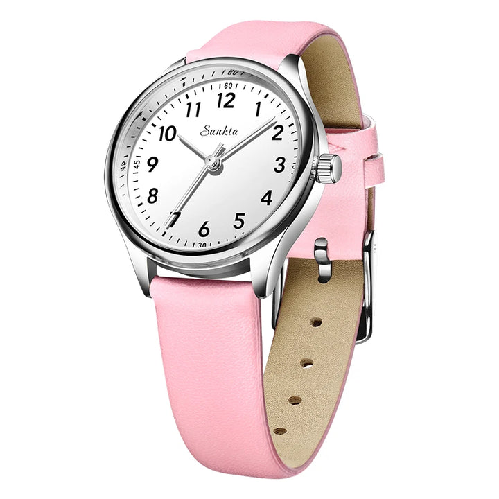 LIGE Luxury Quartz Watch for Women Elegant Stainless Steel Women's