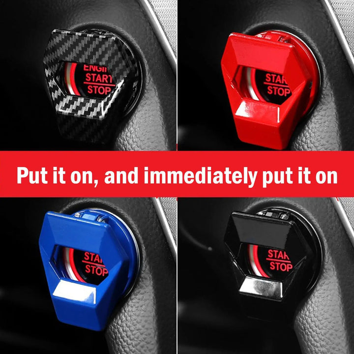 Car Engine Start Stop Switch Button Cover Ignition Anti-scratch Protection