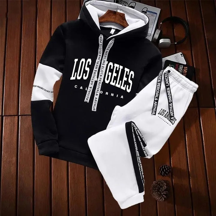 Los Angeles Hoodie Sweatpants Autumn Hot Sale Mens