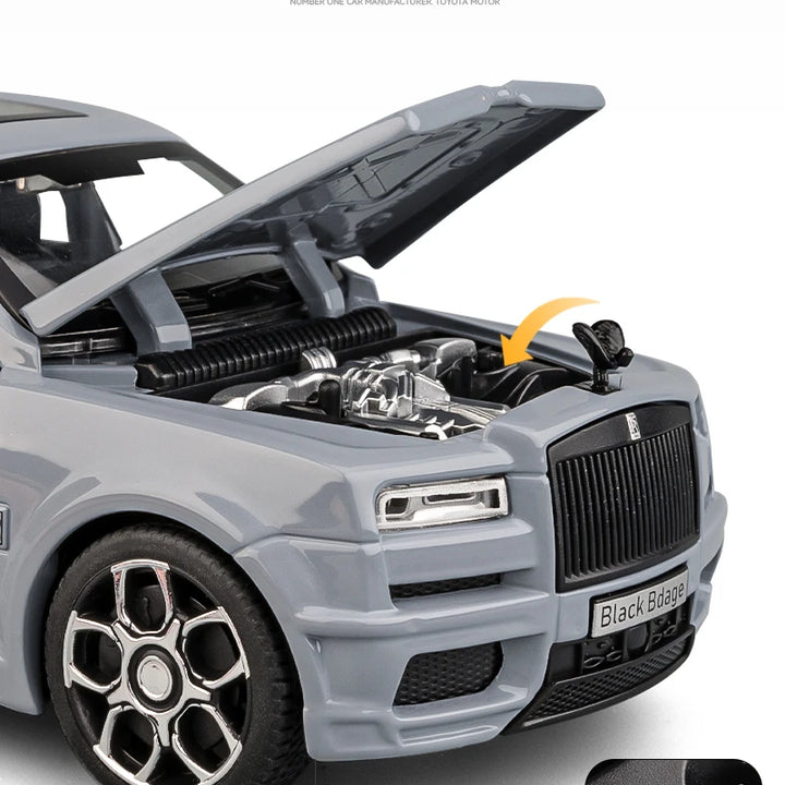 Rolls Royce Cullinan SUV Alloy Luxy Car Model Diecast Metal