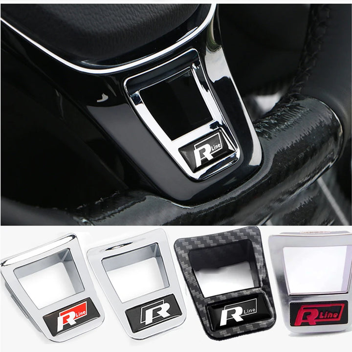 Rline R Logo Car Steering Wheel Sticker