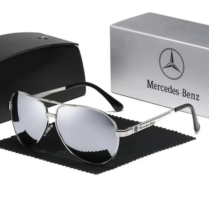 High luxury men driving polarized sunglasses luxury design anti glar goggles for Mercedes Benz B/C/E/S Class A Class C200L GLC