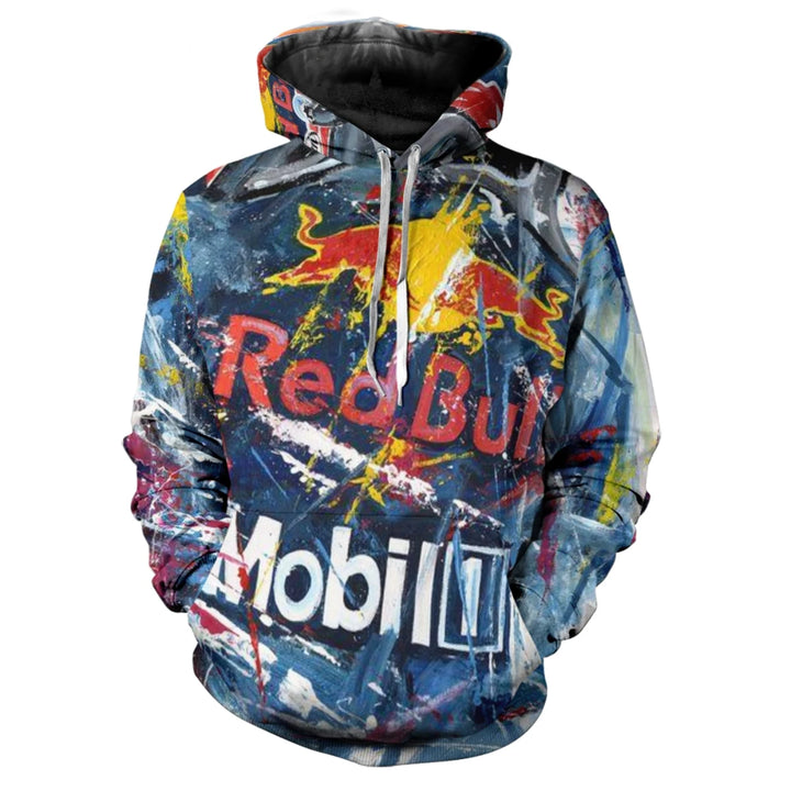 Red Bull Hoodie Fashion Imperial