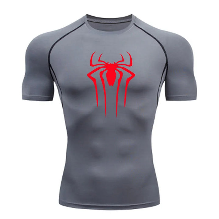 New Compression Shirt Men Fitness Gym Super Hero Sport Running T-Shirt Rashgard