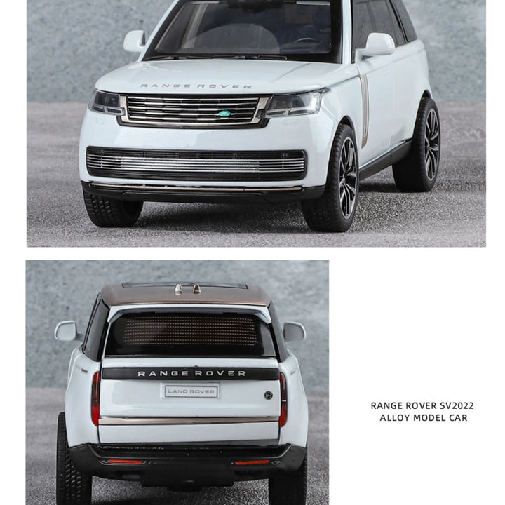 Land Range Rover SV SUV Alloy Car Model Diecasts Metal Off-road Vehicles