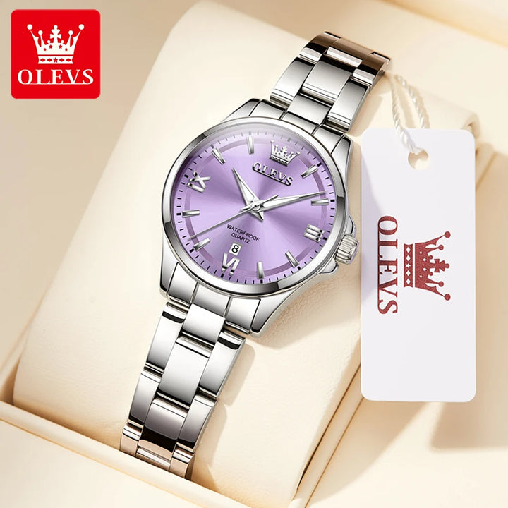 OLEVS 3668 Women's Wristwatch Elegant Watch for Women Waterproof