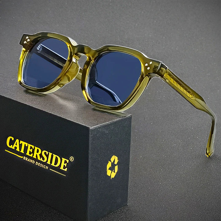 CATERSIDE Retro Punk Men Sunglasses