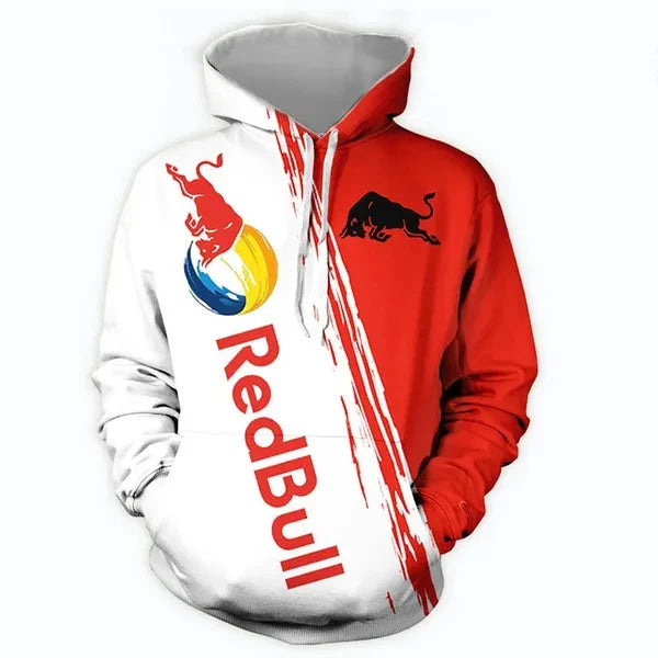 Red Bull Hoodie Fashion Imperial