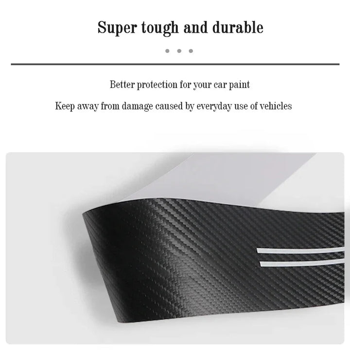 Car By Sill Scuff Plate Carbon Fiber Stickers Volkswagen