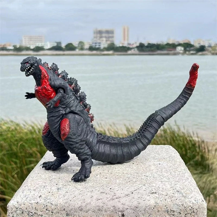 24cm Godzilla King of Monsters Runaway Mechanical Red lotus Planet