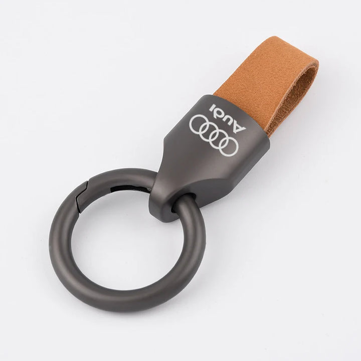 Luxury Men Women Leather/Metal Key Chain Fashion Keychain Key