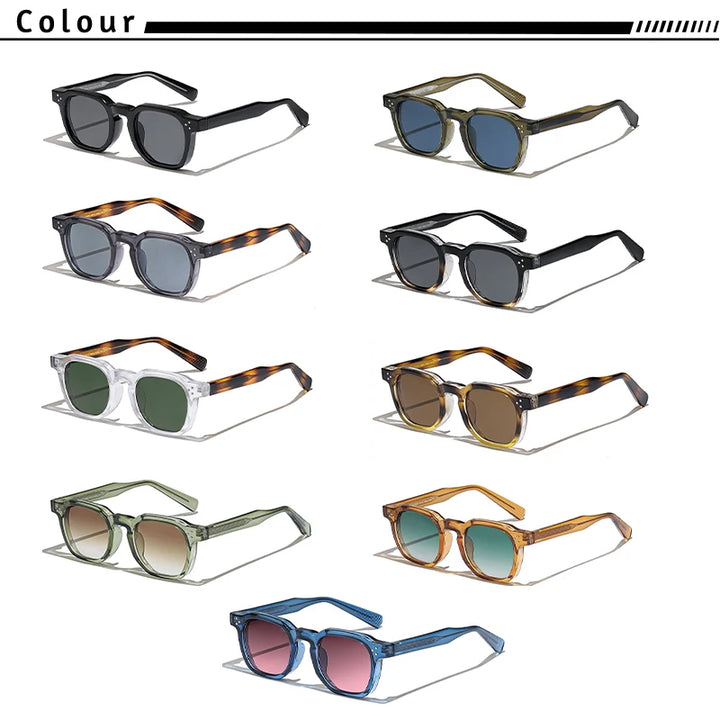 CATERSIDE Retro Punk Men Sunglasses