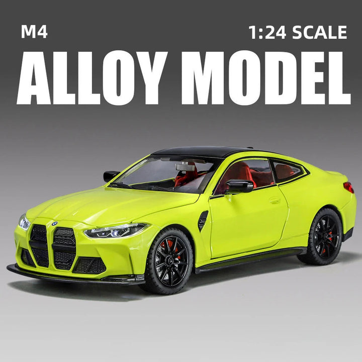 M4 G82 Coupe Alloy Sports Car Model Diecasts Metal Vehicles