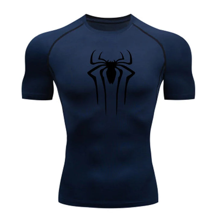 New Compression Shirt Men Fitness Gym Super Hero Sport Running T-Shirt Rashgard