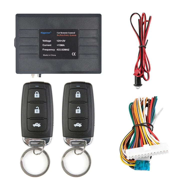 Universal Car Door Lock Trunk Release Keyless Entry System Central Locking Kit Remote