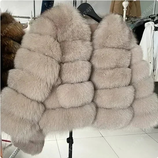 Long Sleeve Faux Fur Coat 2025 Winter Women Fashion Thick Warm Fuzzy