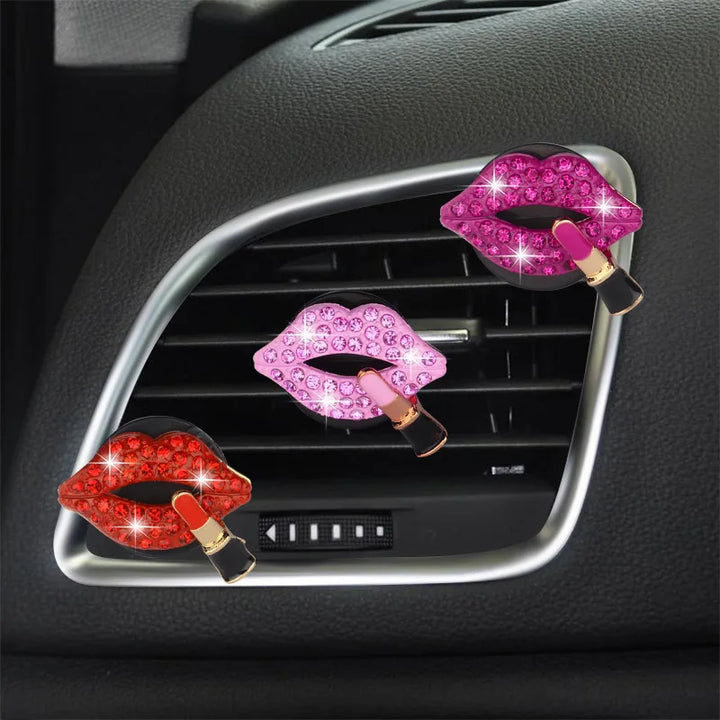 Lipstick Car Decoration Interior Air Freshener Auto Outlet Perfume