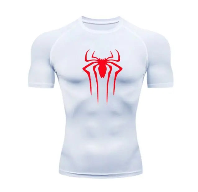 New Compression Shirt Men Fitness Gym Super Hero Sport Running T-Shirt Rashgard