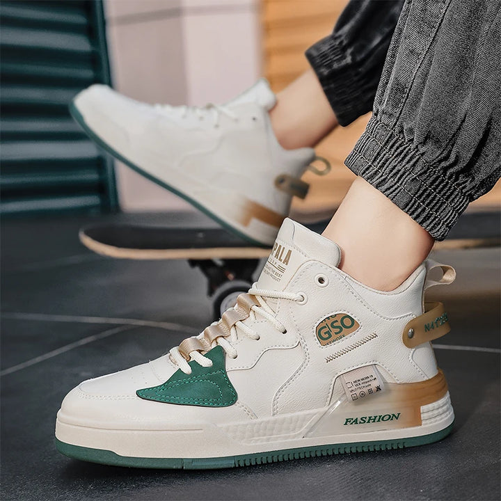 Brand Men's High-top Sneakers Non-slip Basketball Shoes High Quality Casual Shoes