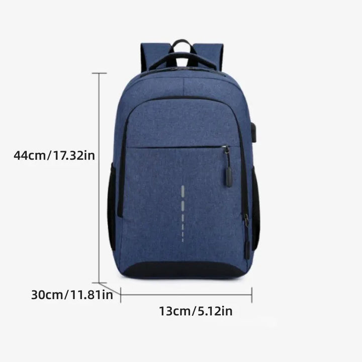 Mens BackPack LargeCapacity Simple Fashion Travel  Student ComputerBag