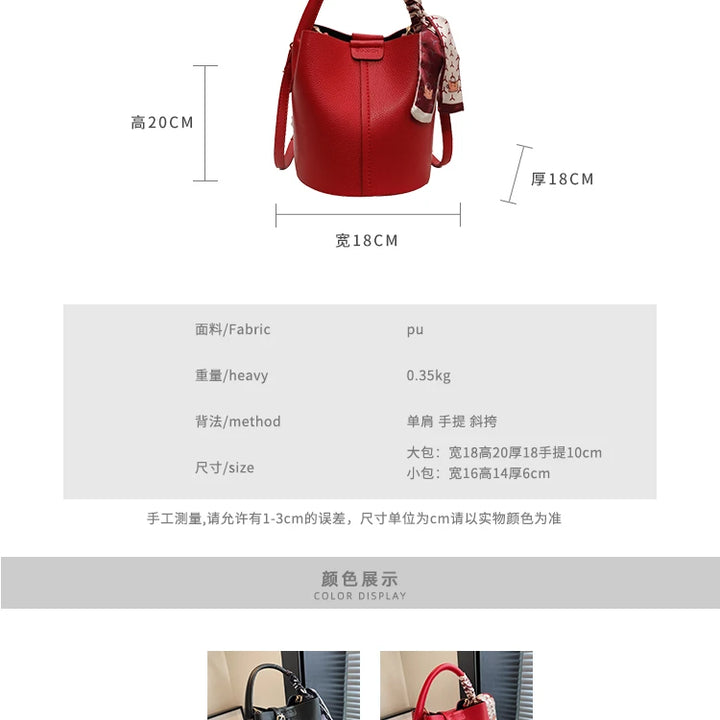 Women's Bag Fashion Simple Shoulder Bag High Quality Design Handbag