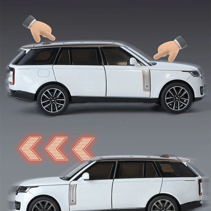 Land Range Rover SV SUV Alloy Car Model Diecasts Metal Off-road Vehicles