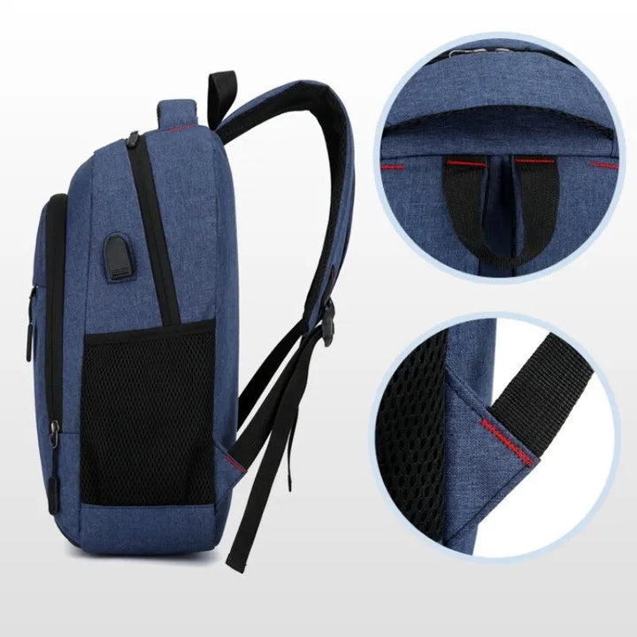 Mens BackPack LargeCapacity Simple Fashion Travel  Student ComputerBag