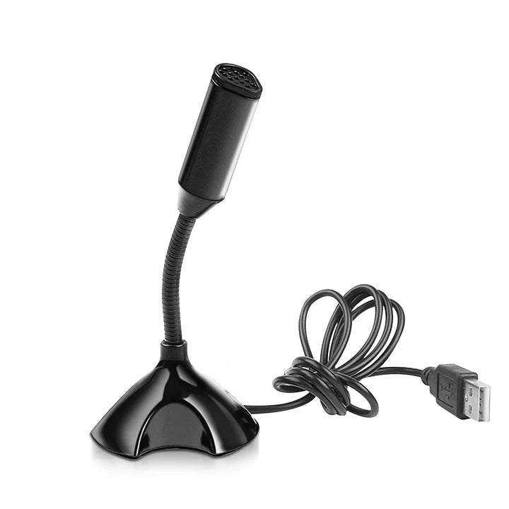 Adjustable USB Laptop Microphone Mini Studio Speech Microphone Stand