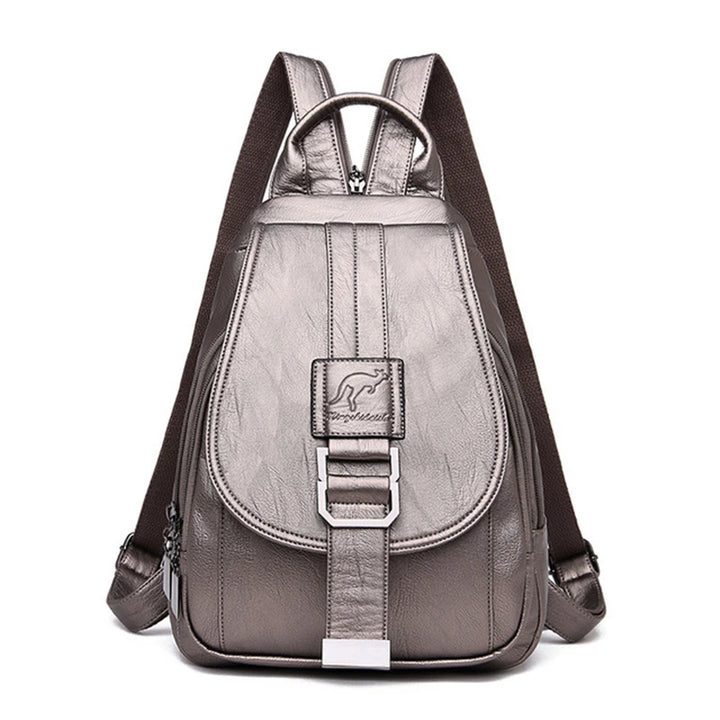 Genuine Brand Travel Backpack Women Soft Leather Shoulder Bags For Women